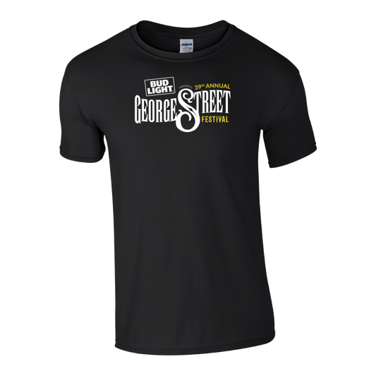 George Street Festival Black T-Shirt