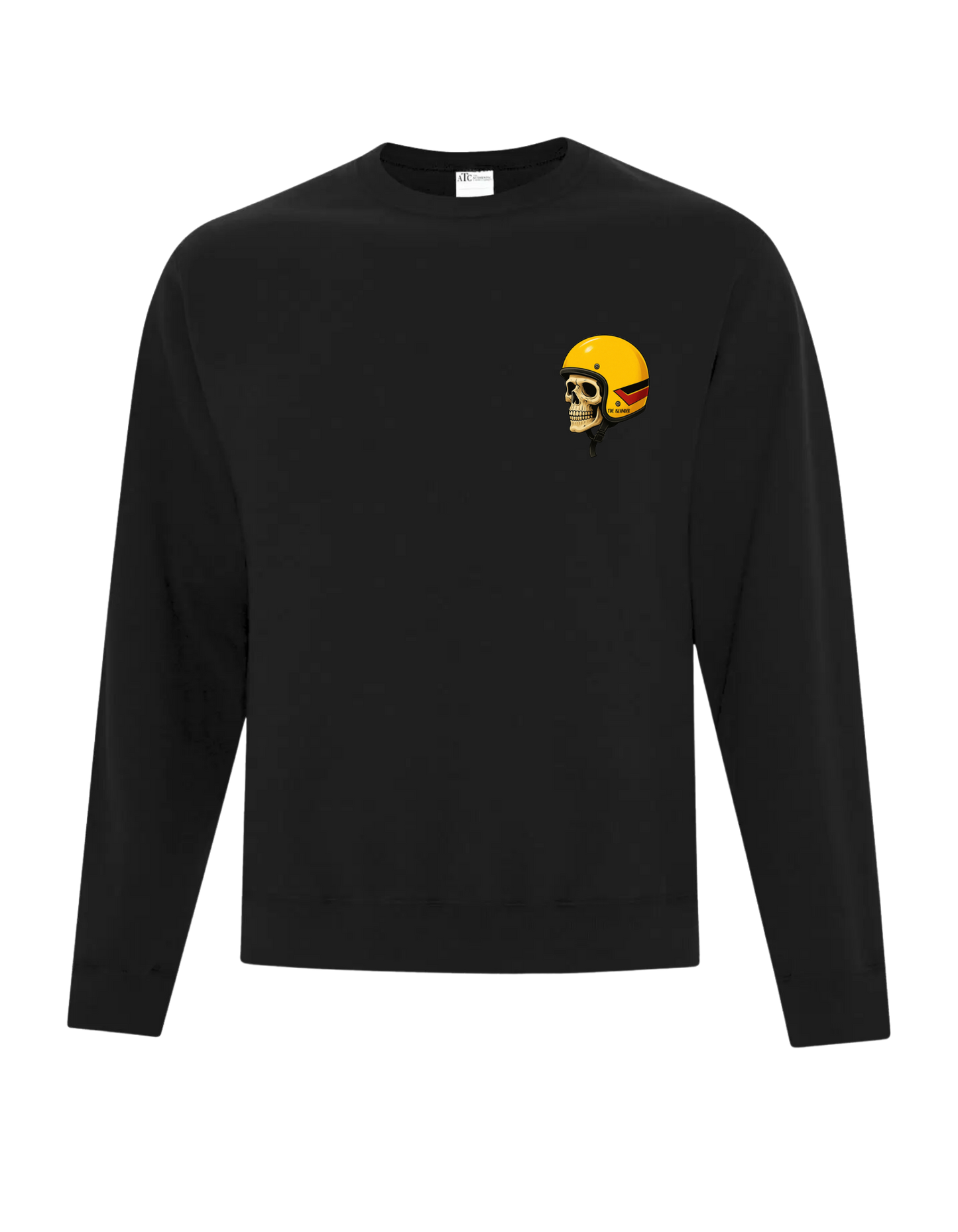 The Islander - Skull Helmet - Crewneck Sweatshirt