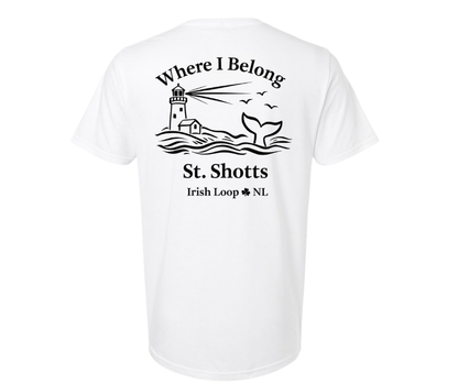 Irish Loop NL - Where I Belong - Tshirt