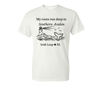 Irish Loop NL - My Roots Run Deep in Southern Avalon - Tshirt