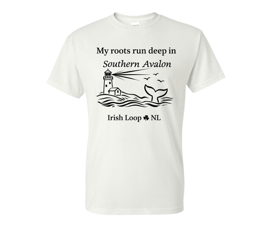 Irish Loop NL - My Roots Run Deep in Southern Avalon - Tshirt