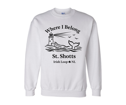 Irish Loop NL - Where I Belong - Crewneck Sweatshirt