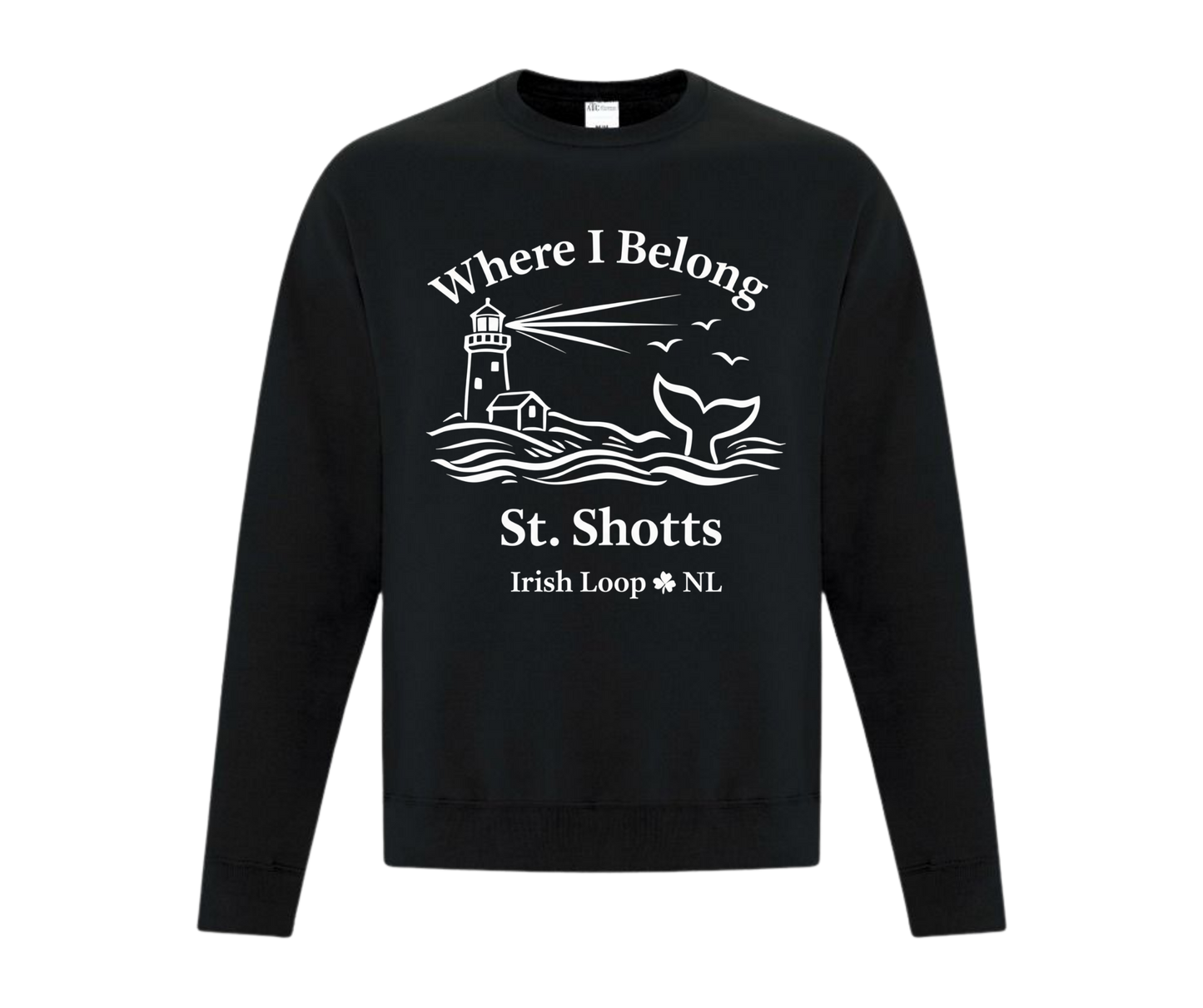 Irish Loop NL - Where I Belong - Crewneck Sweatshirt