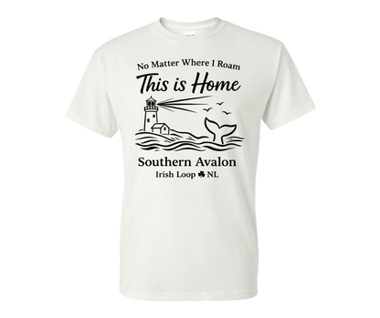 Irish Loop NL - No Matter Where I Roam - Southern Avalon - Tshirt