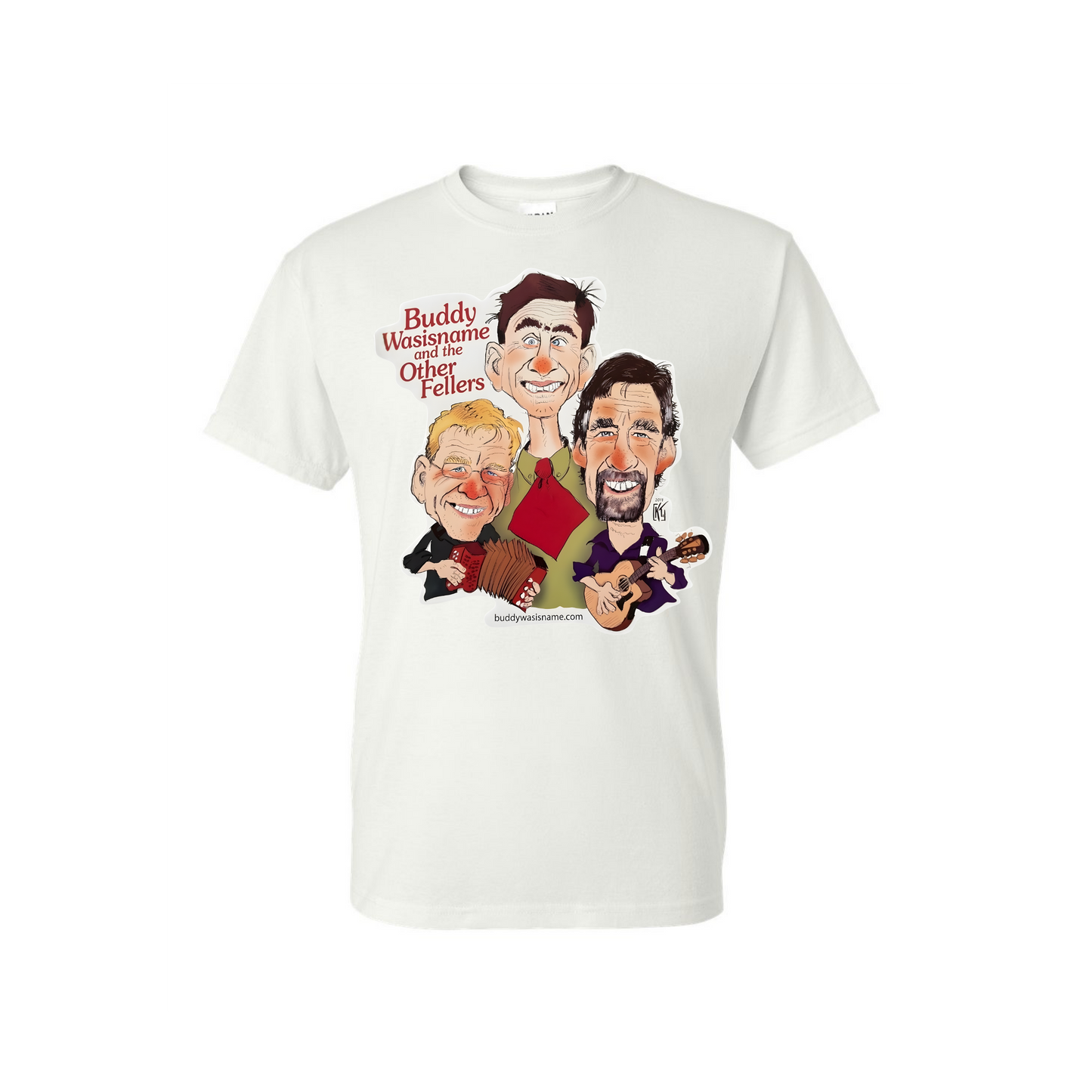 Buddy Wasisname - Cartoon Faces - Tshirt