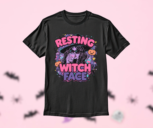 Halloween Tshirt - Resting Witch Face!