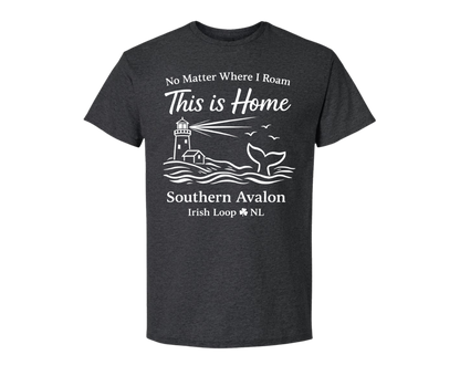 Irish Loop NL - No Matter Where I Roam - Southern Avalon - Tshirt