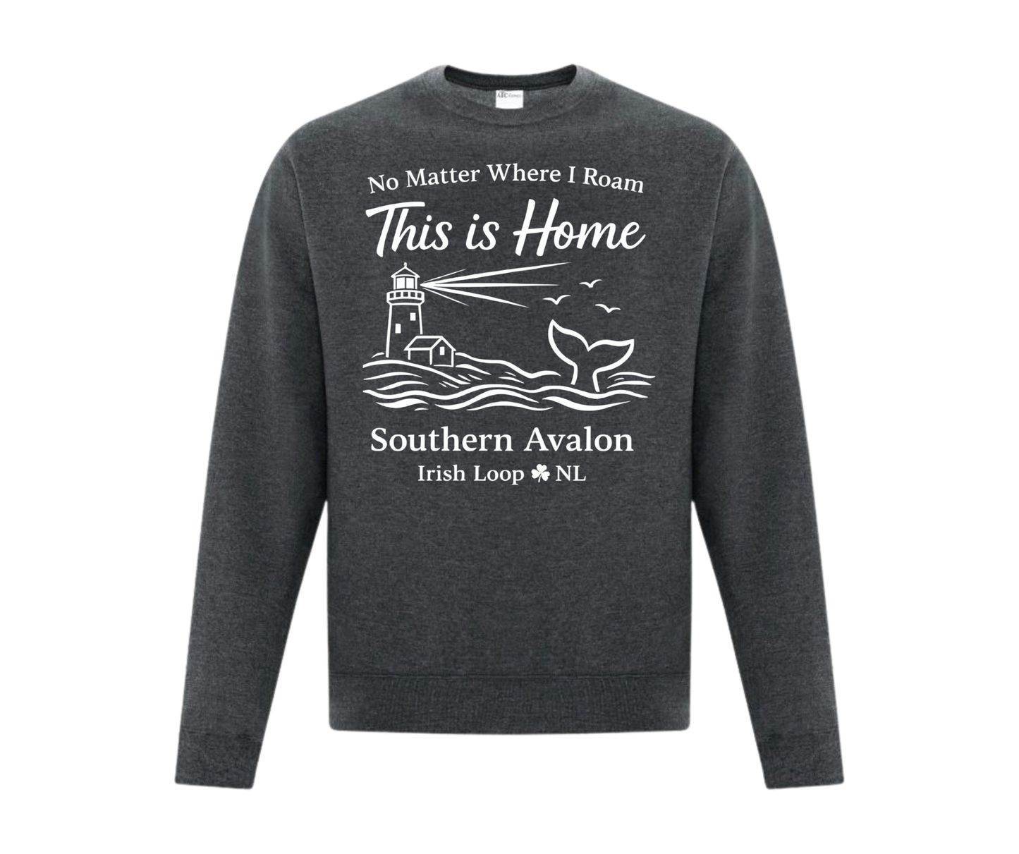 Irish Loop NL - No Matter Where I Roam - Southern Avalon -Crewneck Sweatshirt