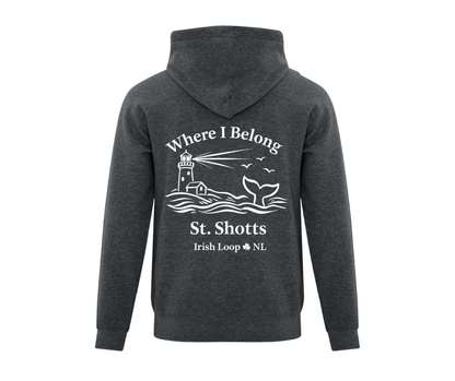 Irish Loop NL - Where I Belong St Shott's - Hoodie
