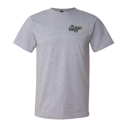 George Street Festival Grey T-Shirt - Pocket Logo