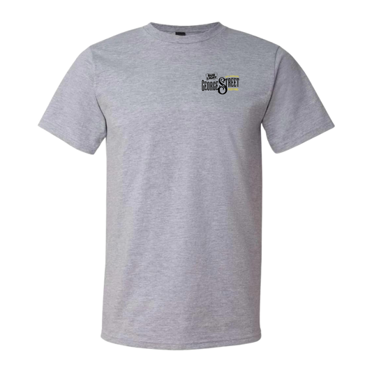 George Street Festival Grey T-Shirt - Pocket Logo