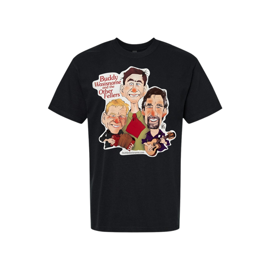 Buddy Wasisname - Cartoon Faces - Tshirt