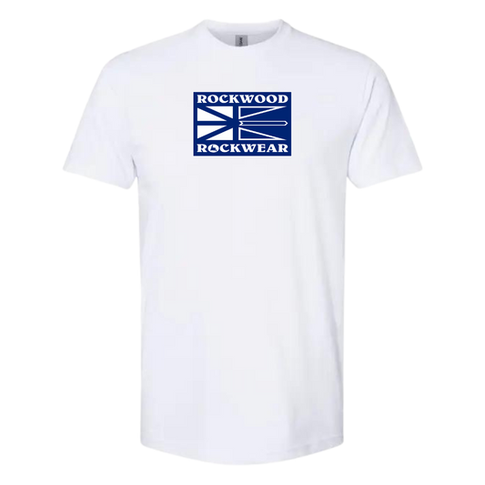 Rockwood Rockwear T-Shirt White (Large Logo)