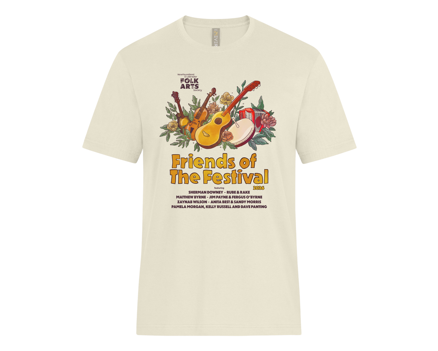NL Folk Festival 2026 - Official Tshirt