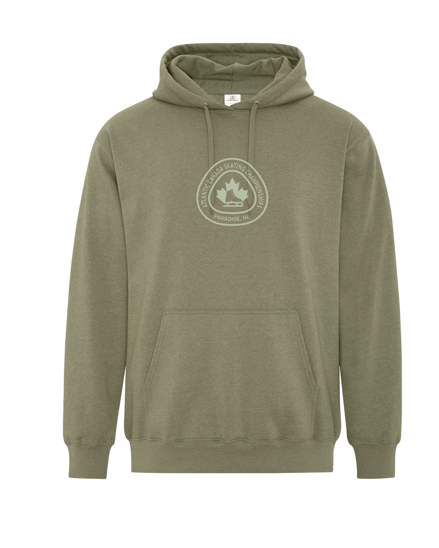 Atlantic Canada Skating Championship - Earth Wash - Hoodie Youth Size