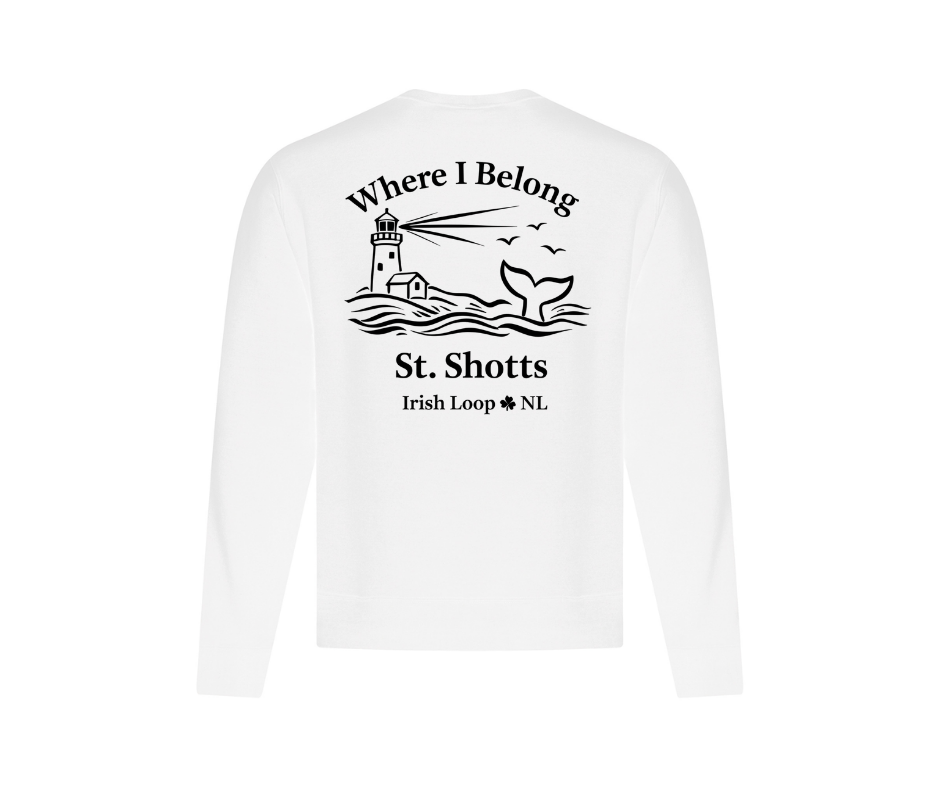 Irish Loop NL - Where I Belong - St Shott's - Crewneck Sweatshirt