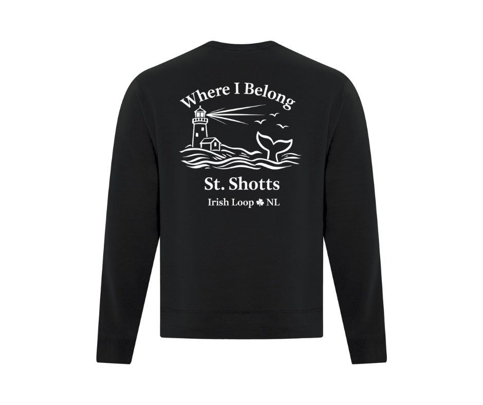 Irish Loop NL - Where I Belong - St Shott's - Crewneck Sweatshirt
