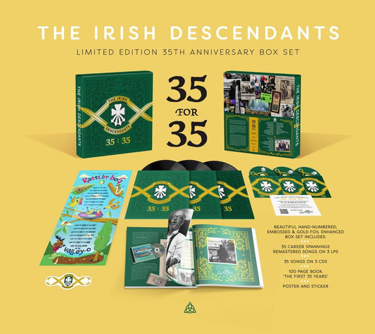 The Irish Descendants - 35th Anniversary Boxset LIMITED EDITION -  PREORDER