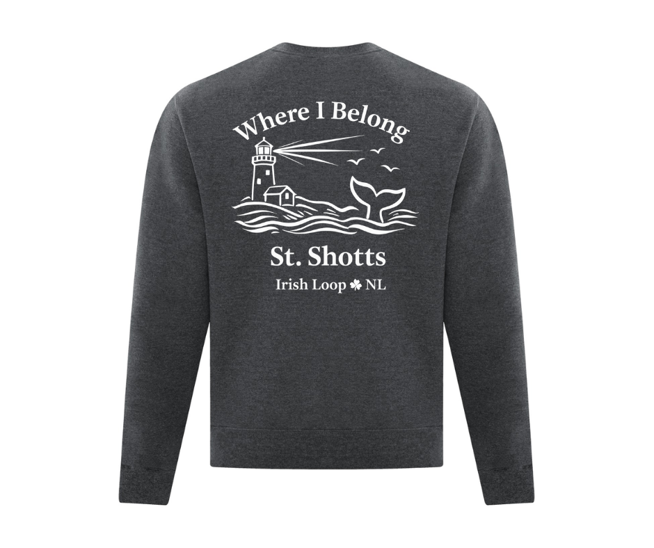 Irish Loop NL - Where I Belong - St Shott's - Crewneck Sweatshirt