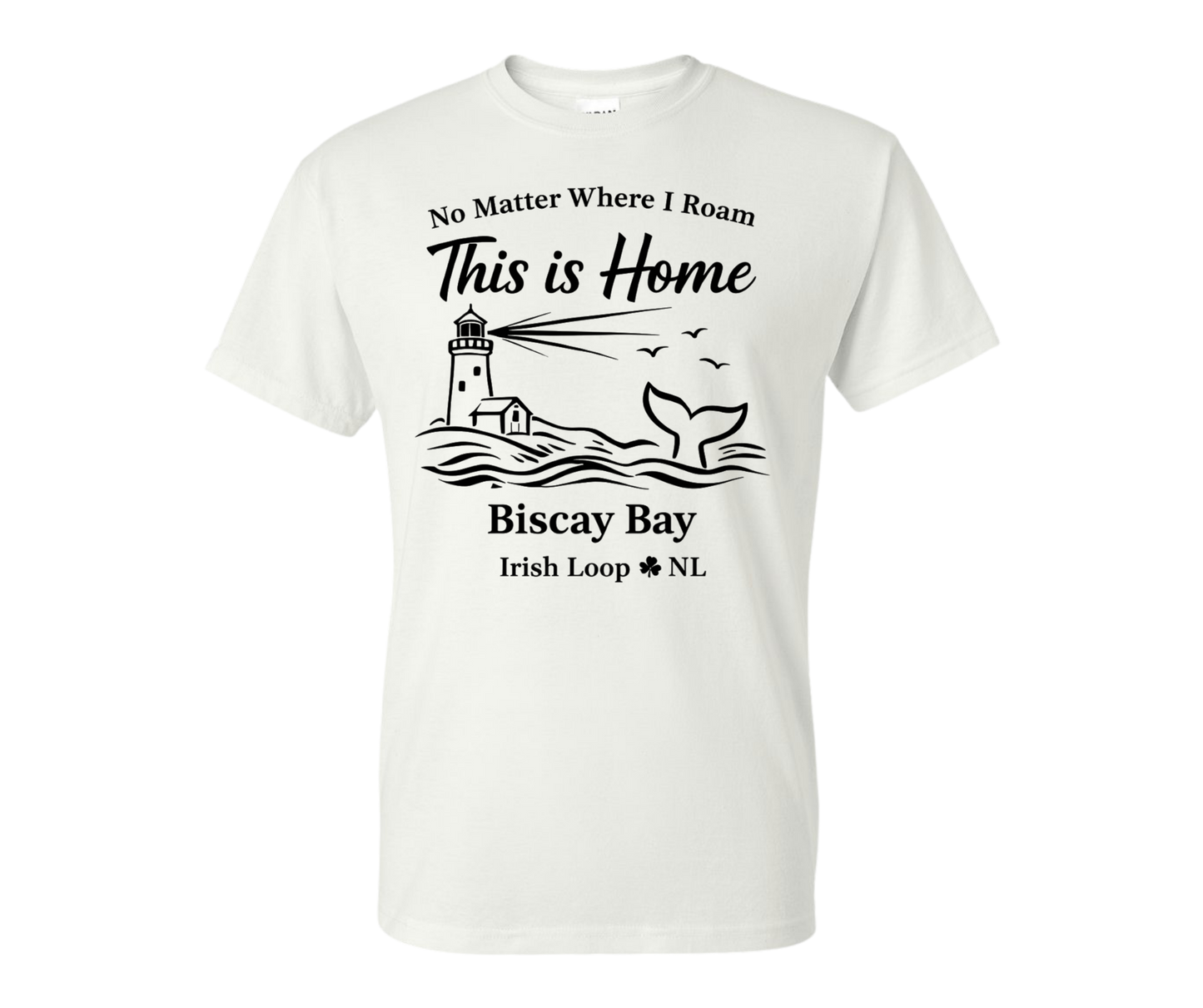 Irish Loop NL - No Matter Where I Roam - Biscay Bay- Tshirt