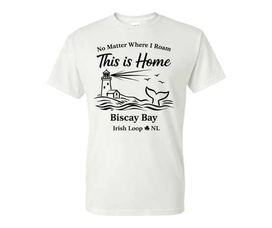 Irish Loop NL - No Matter Where I Roam - Biscay Bay- Tshirt