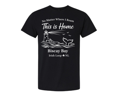 Irish Loop NL - No Matter Where I Roam - Biscay Bay- Tshirt