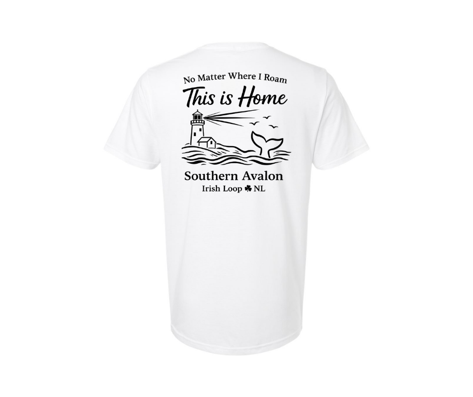 Irish Loop NL - No Matter Where I Roam - Southern Avalon - Tshirt