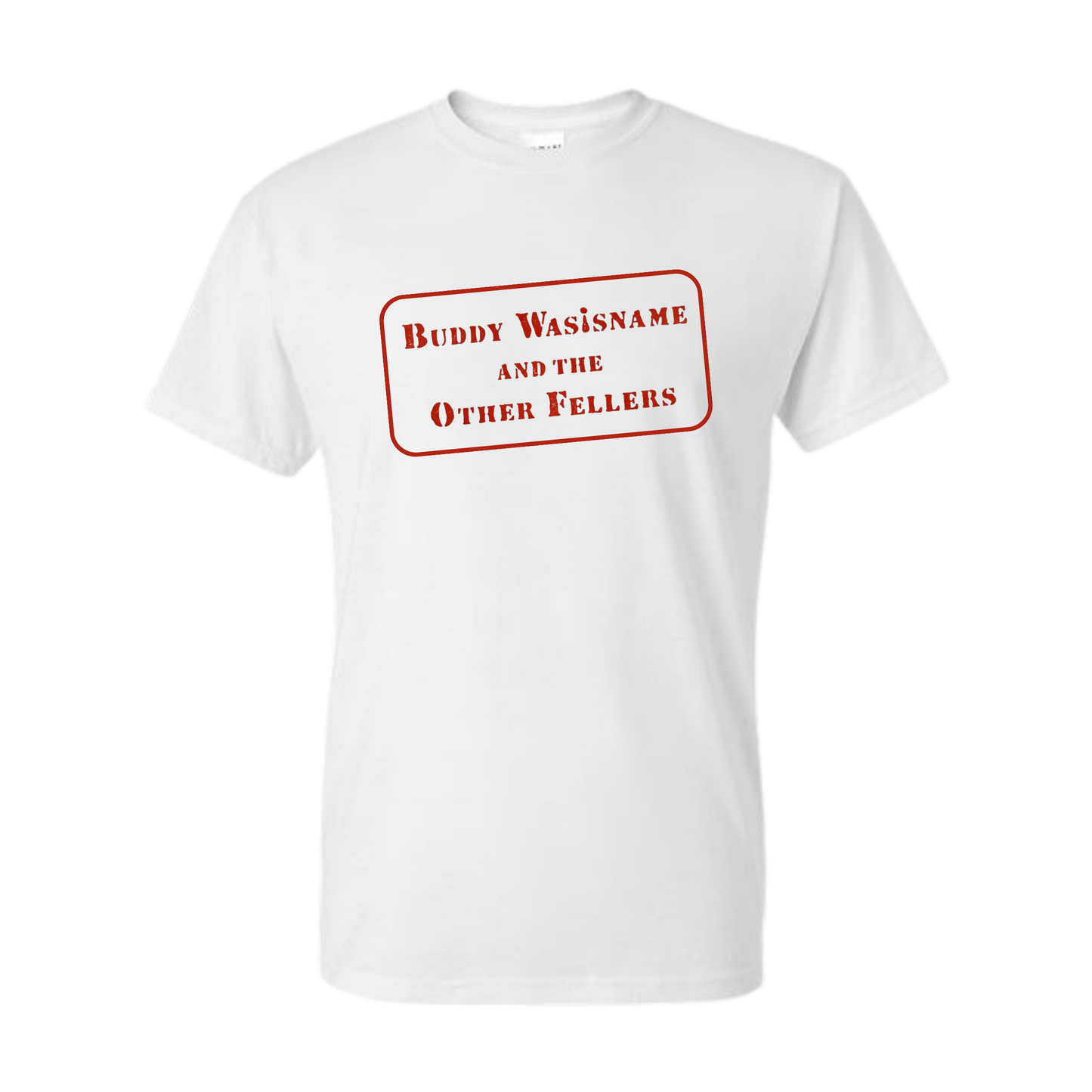 Buddy Wasisname - Stamp Logo - Tshirt