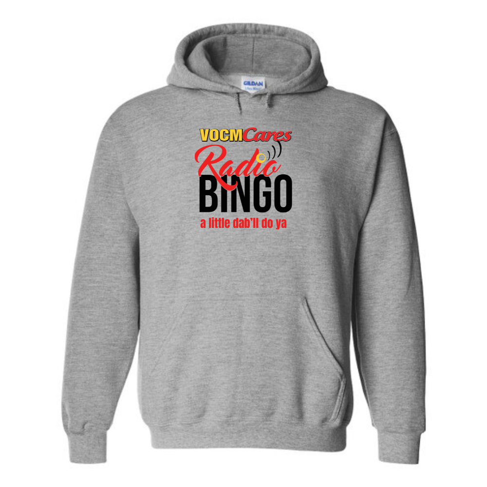 VOCM Cares Radio Bingo (Hoodie) - Dab'll do ya!