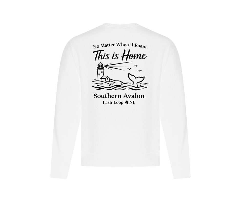Irish Loop NL - No Matter Where I Roam - Southern Avalon -Crewneck Sweatshirt