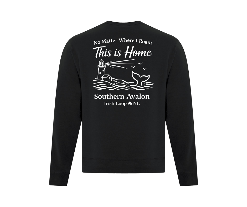 Irish Loop NL - No Matter Where I Roam - Southern Avalon -Crewneck Sweatshirt