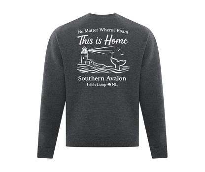 Irish Loop NL - No Matter Where I Roam - Southern Avalon -Crewneck Sweatshirt