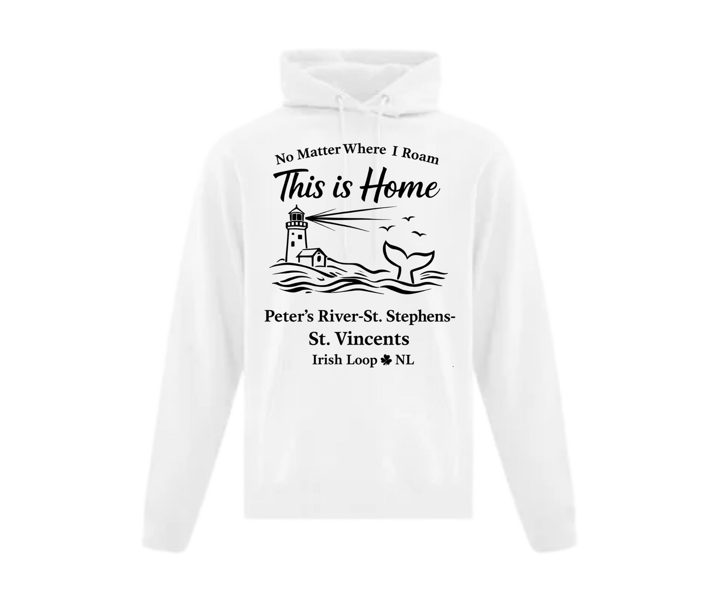 Irish Loop NL - No Matter Where I Roam - Peter's River - Hoodie