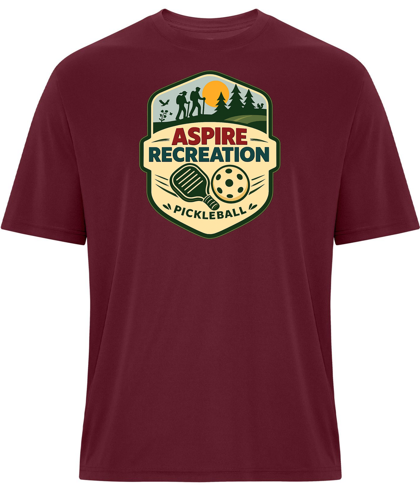 Aspire Recreation - Pickleball - Adult Active T-shirt