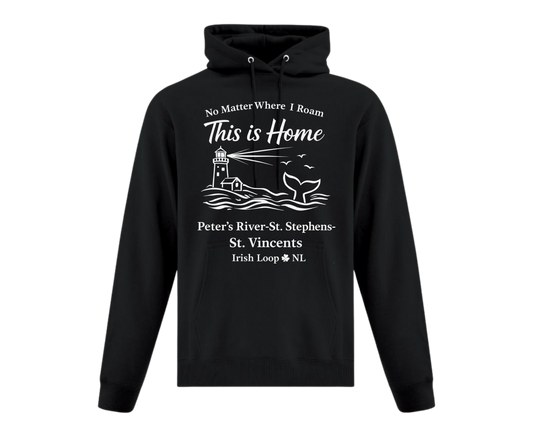Irish Loop NL - No Matter Where I Roam - Peter's River - Hoodie