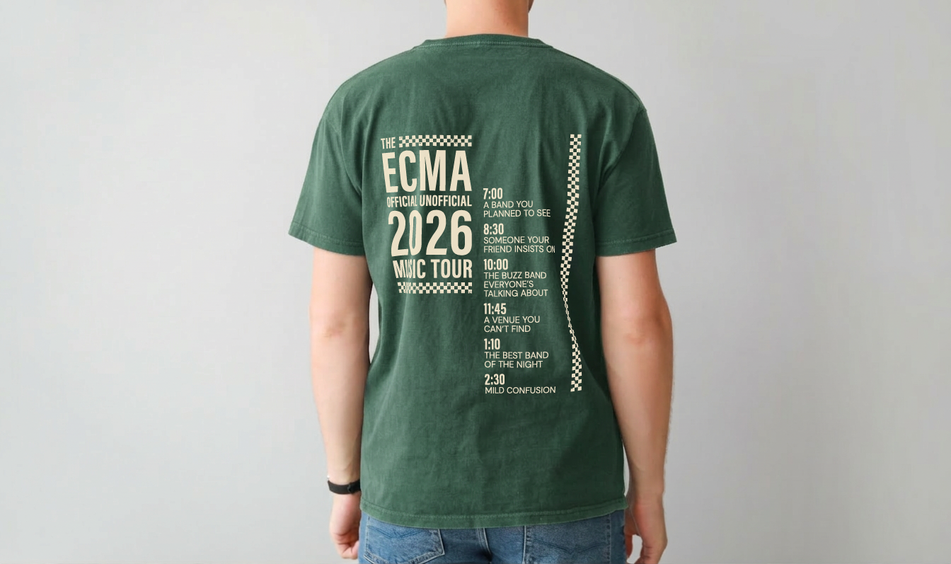 ECMA 2026 Artist Life T-Shirt Design -  T-shirt