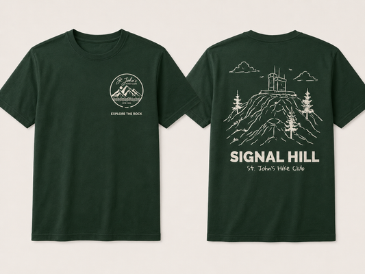 St John's Hike Club - Signal Hill - Tshirt