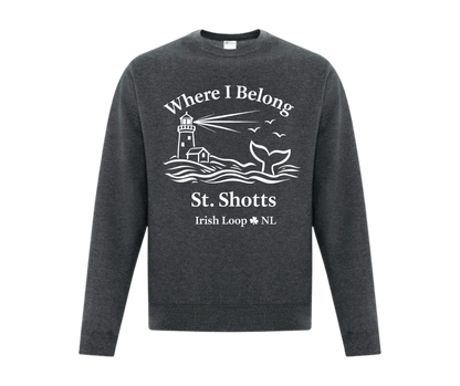 Irish Loop NL - Where I Belong - Crewneck Sweatshirt