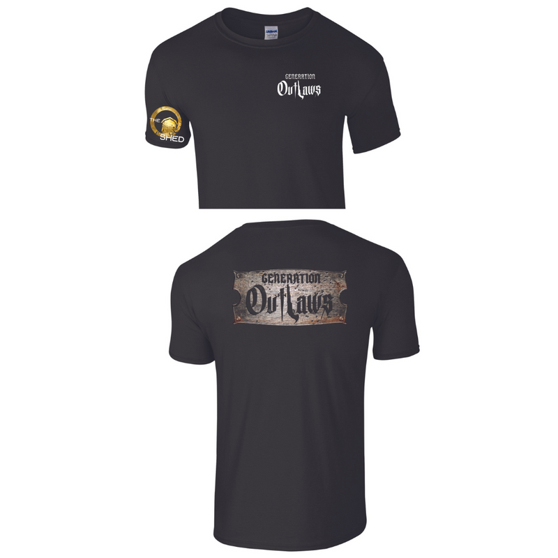 Generation Outlaws (T-shirt Front/Back Logo)