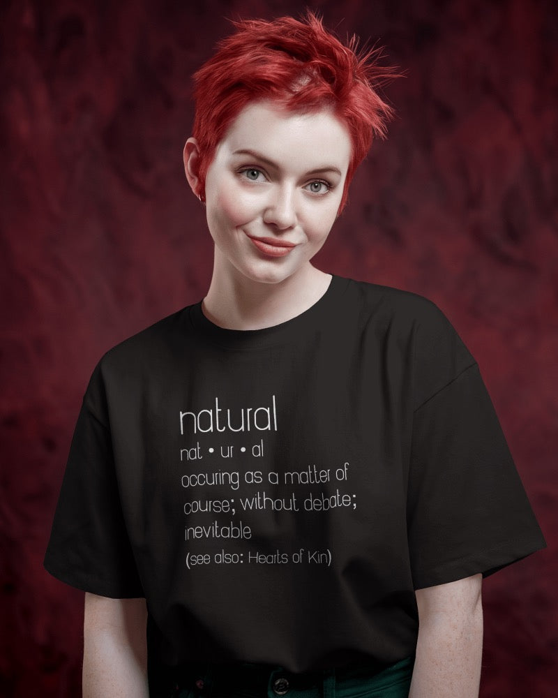 Hearts of Kin Natural T-Shirt