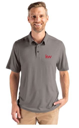 CUTTER & BUCK COASTLINE EPIC COMFORT RECYCLED MENS’ POLO - PRICE:  $70.00 + HST