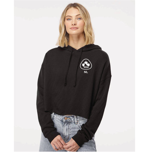 Skate NL Women’s Lightweight Crop Hooded Sweatshirt - Limited time only!