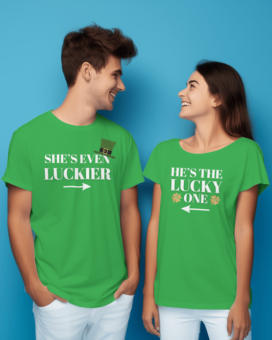 Lucky Half Couple Shirts - T-shirt