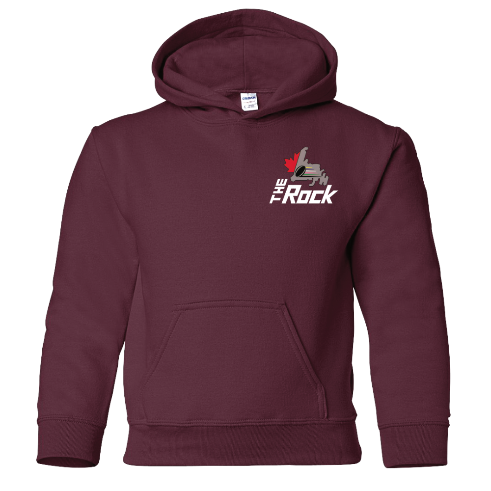 The Rock Rugby - Hoodie (Maroon)