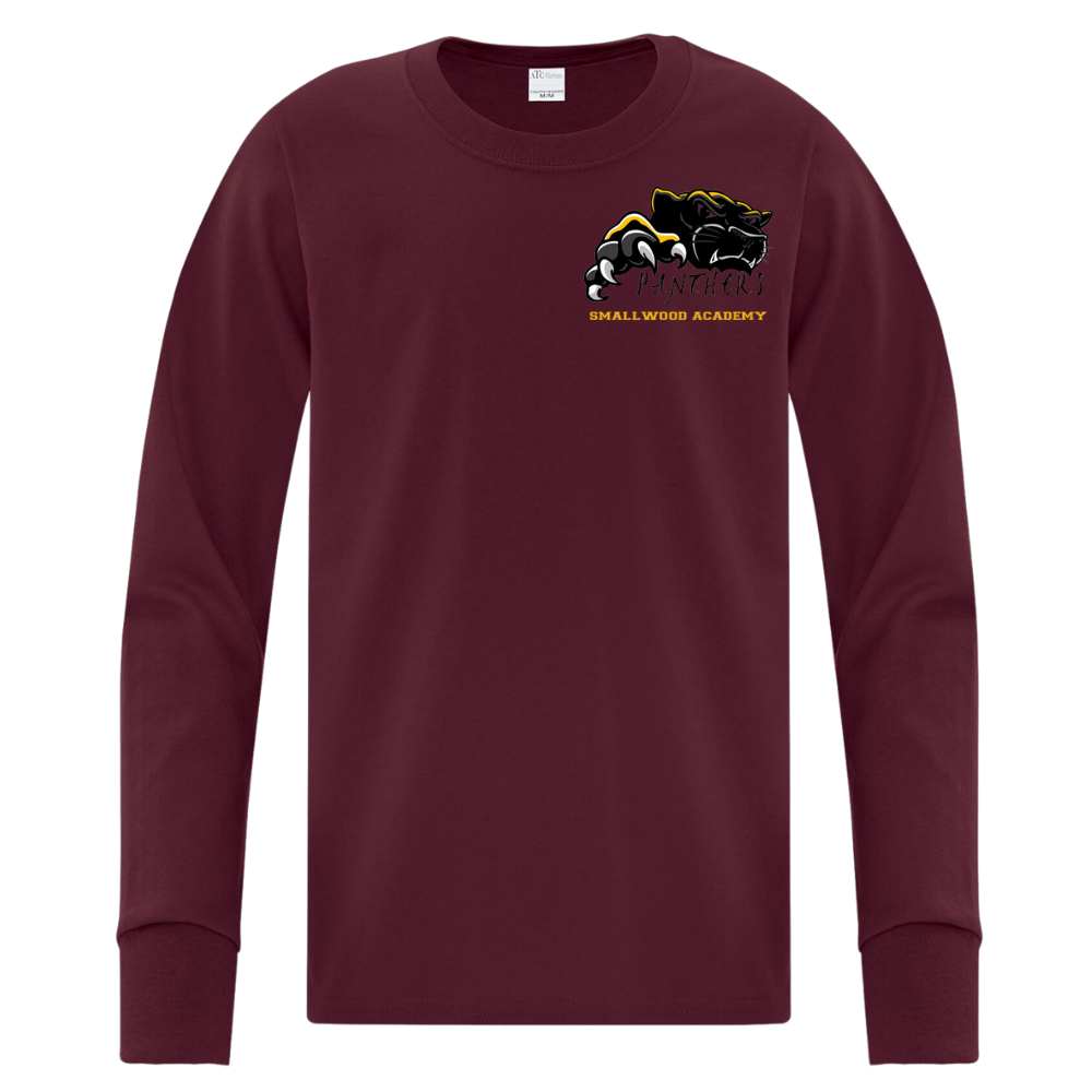 Smallwood Academy (Long Sleeve Maroon/Panther)