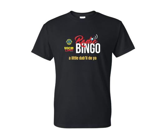 VOCM Cares Radio Bingo - Dab'll do ya (Black T-Shirt)
