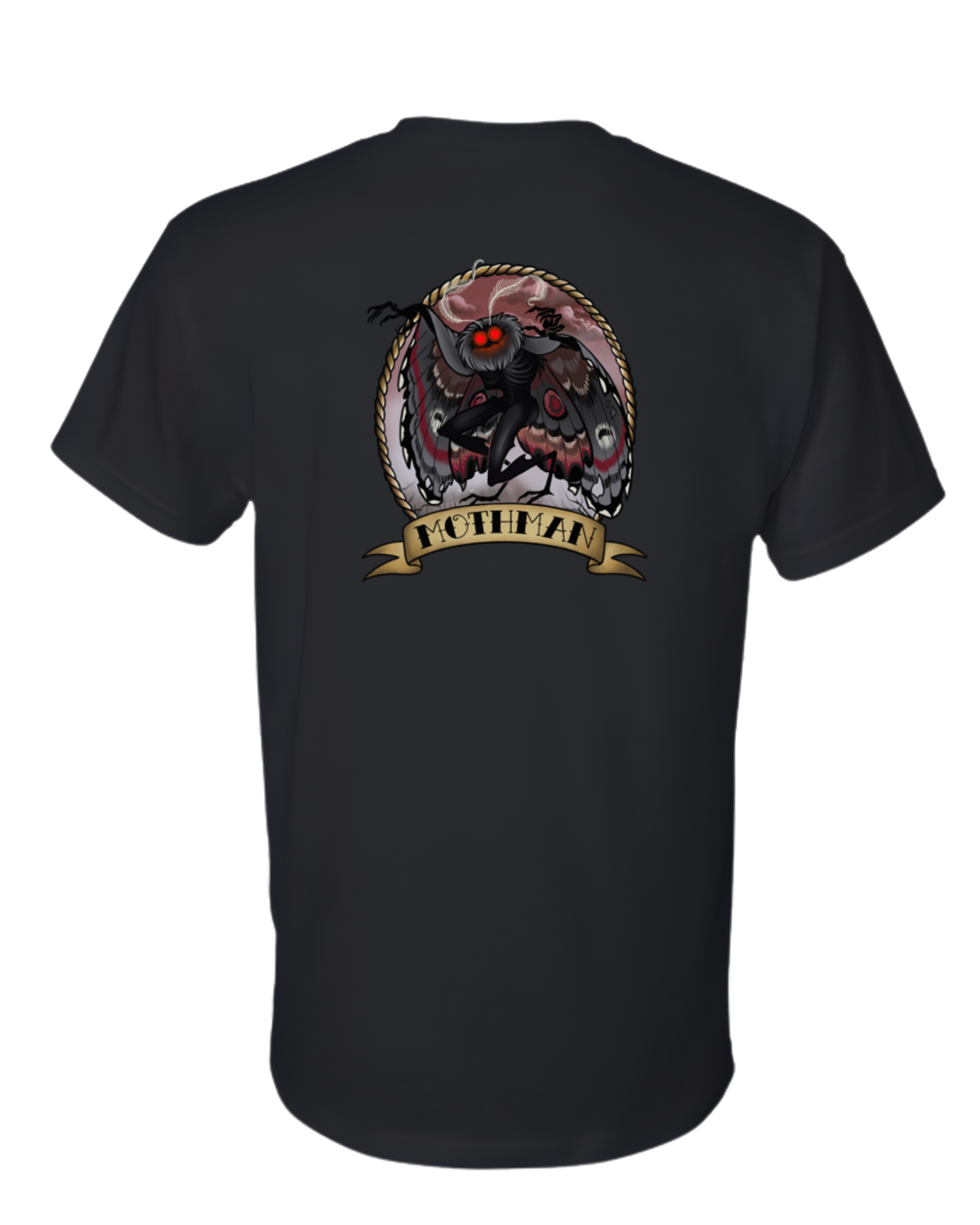 Rough Waters Brewing Company (T-shirt Mothman)