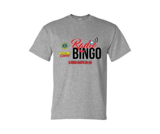 VOCM Cares Radio Bingo - Dab'll do ya (Grey T-Shirt)