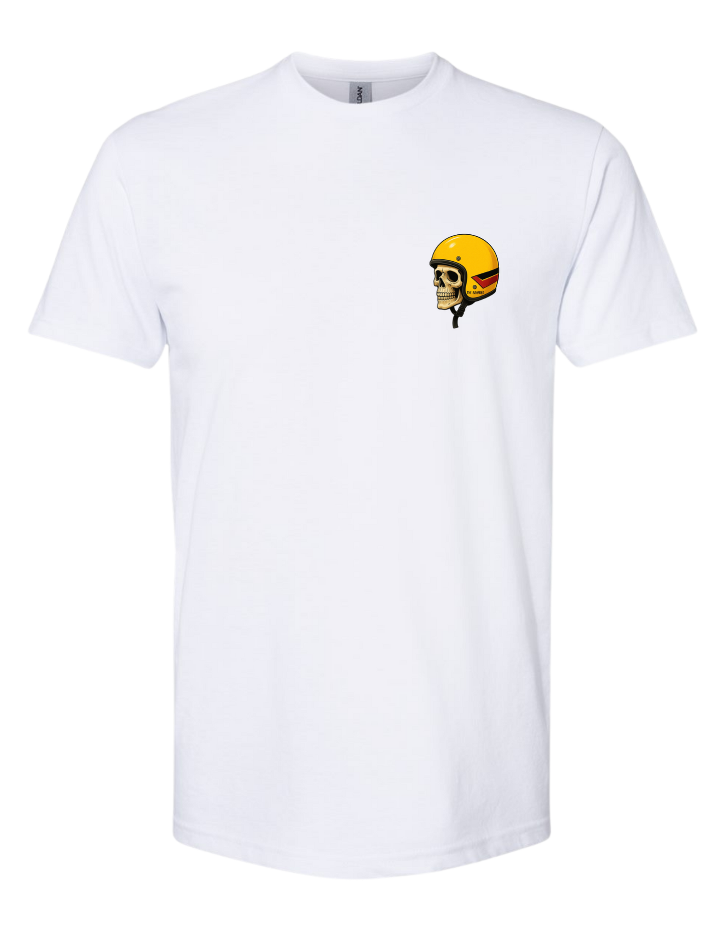 The Islander - Skull Helmet - Tshirt