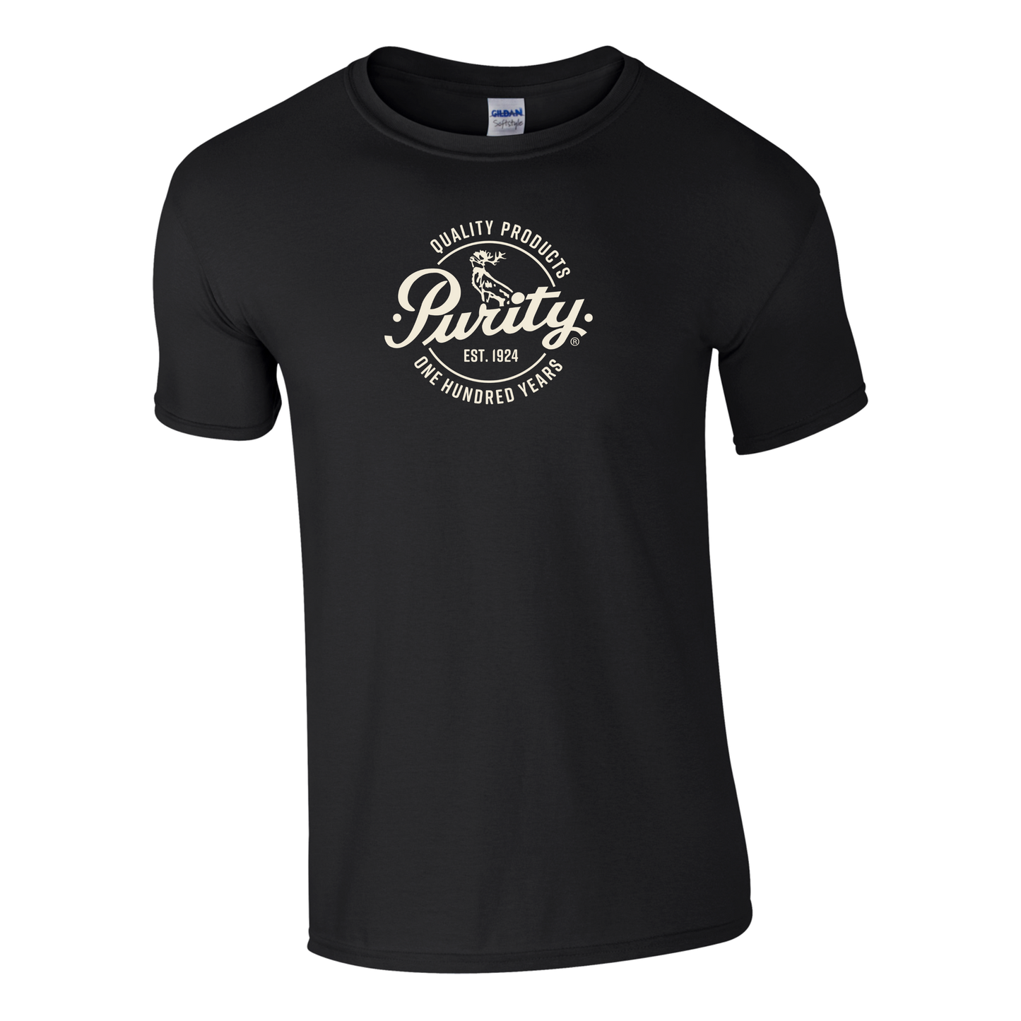 Black Unisex Purity T-Shirt - 100 Years